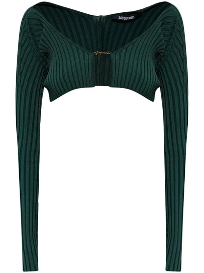 Logo-Lettering Cardigan