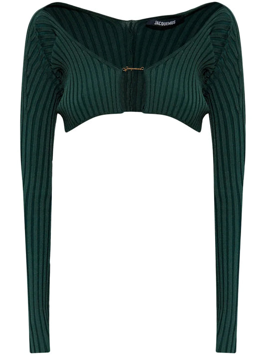 Logo-Lettering Cardigan