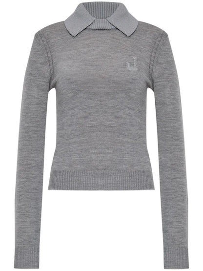 Logo-Embroidered Jumper