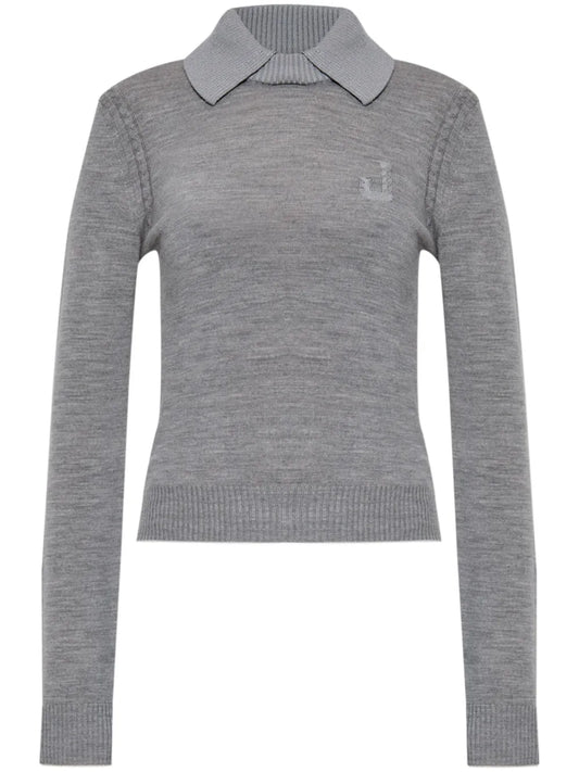 Logo-Embroidered Jumper