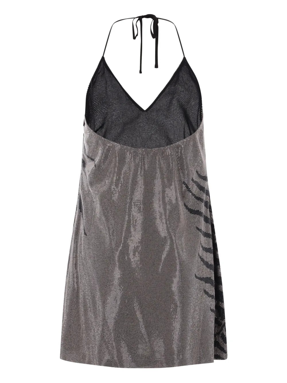 Rhinestoned Mini Dress