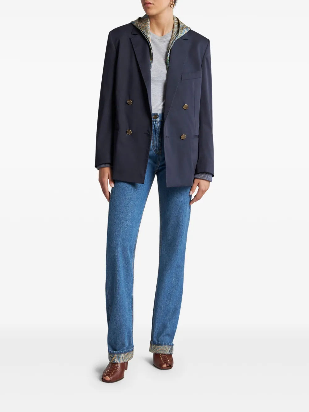 Double-Breasted Blazer