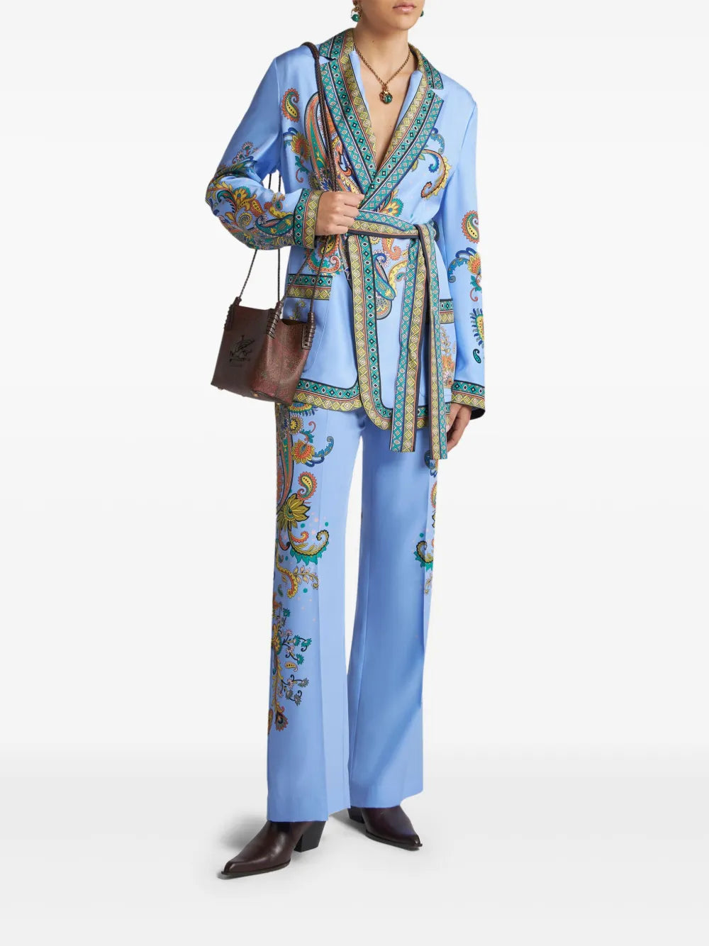 Silk Twill Blazer