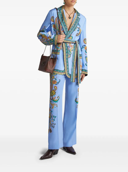 Silk Twill Blazer