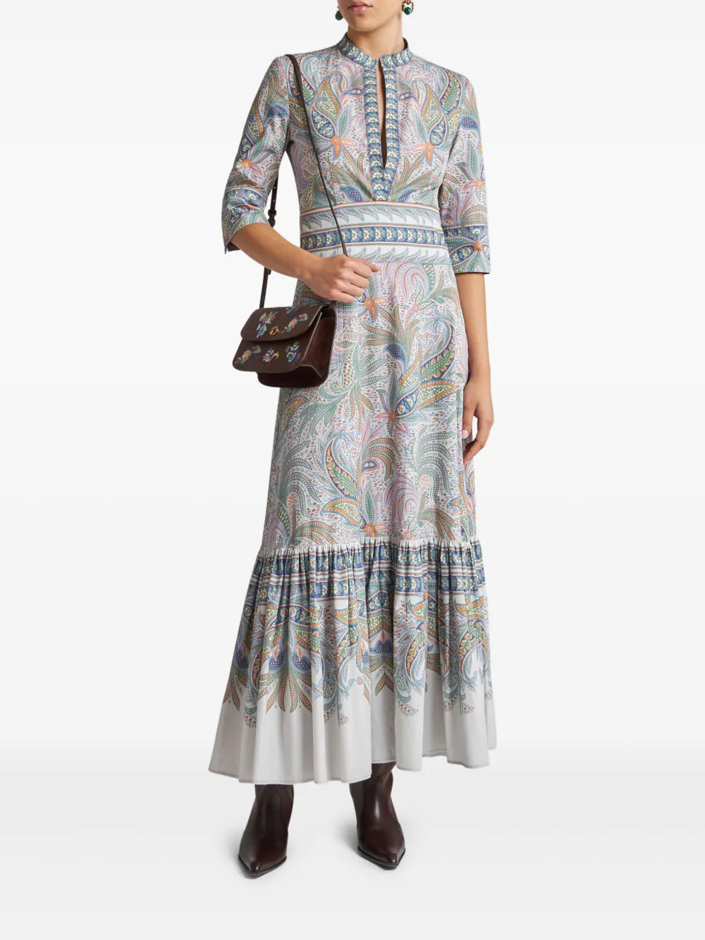 Floral-Print Maxi Dress