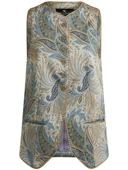 Jacquarded Waistcoat