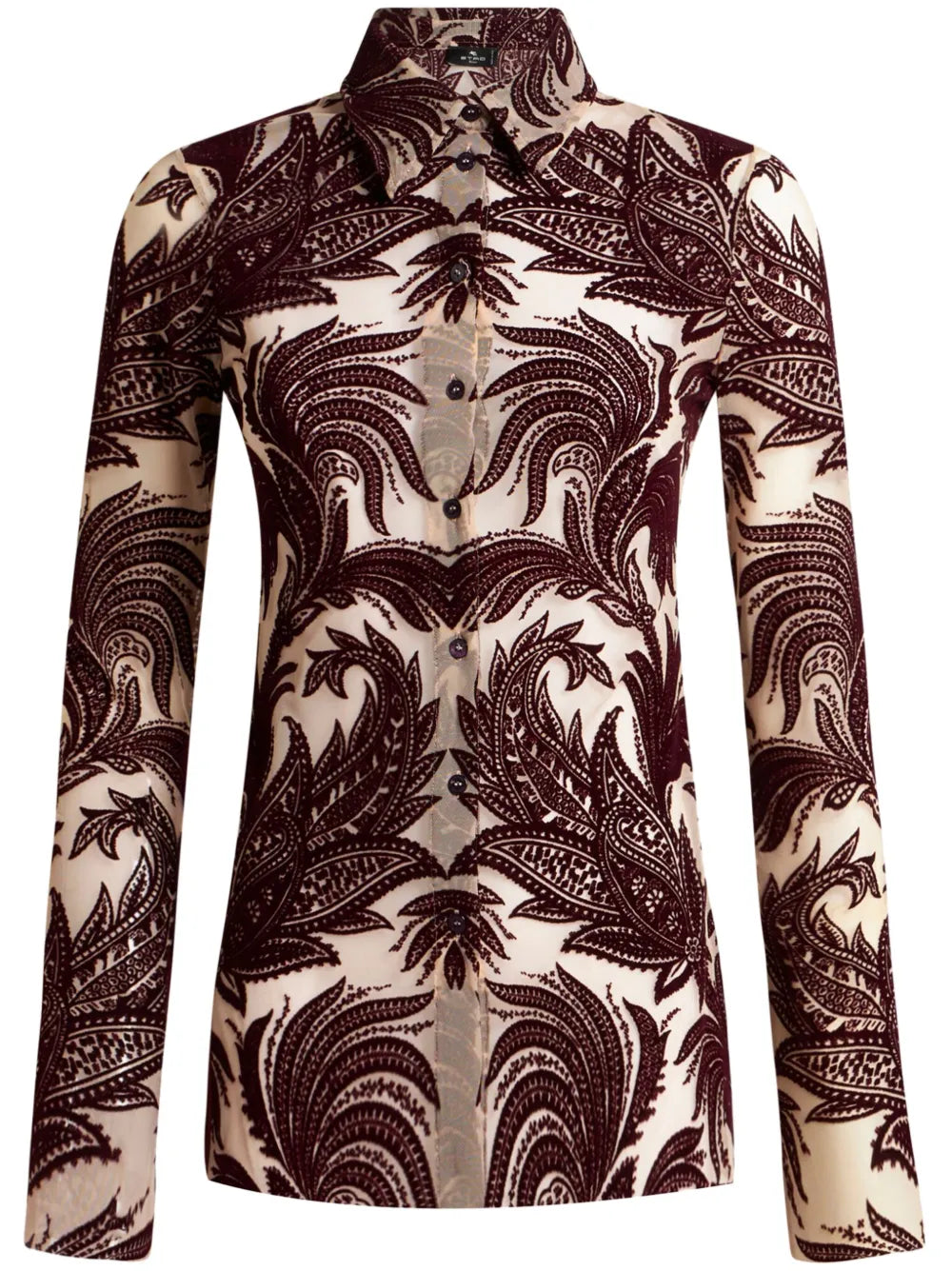 Paisley-Jacquard Shirt
