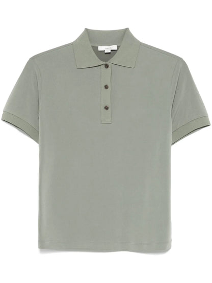 Jersey Polo Top