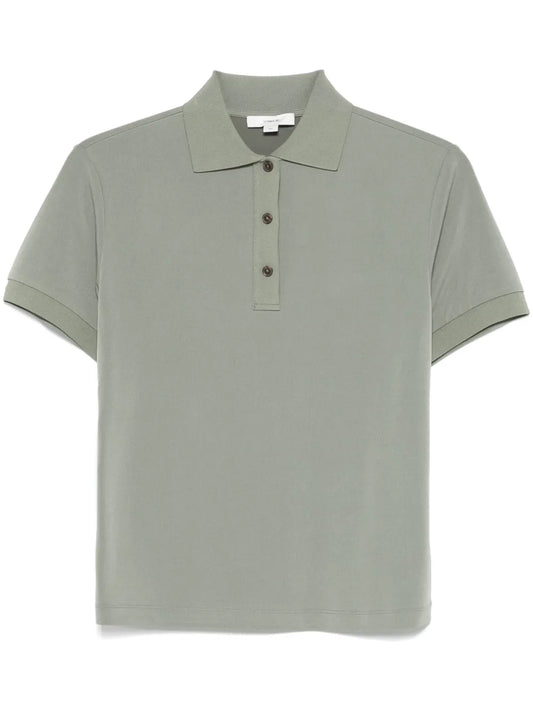 Jersey Polo Top