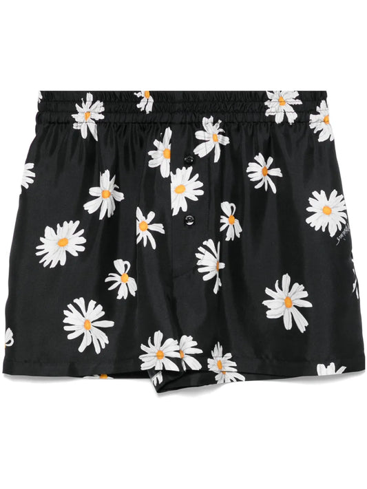 Floral-Print Shorts