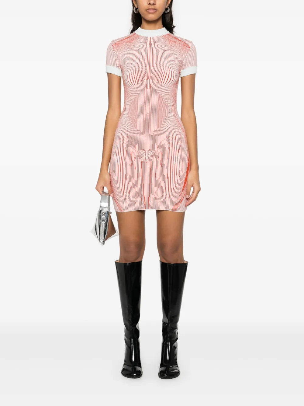 The Morphing Pinstripes Dress