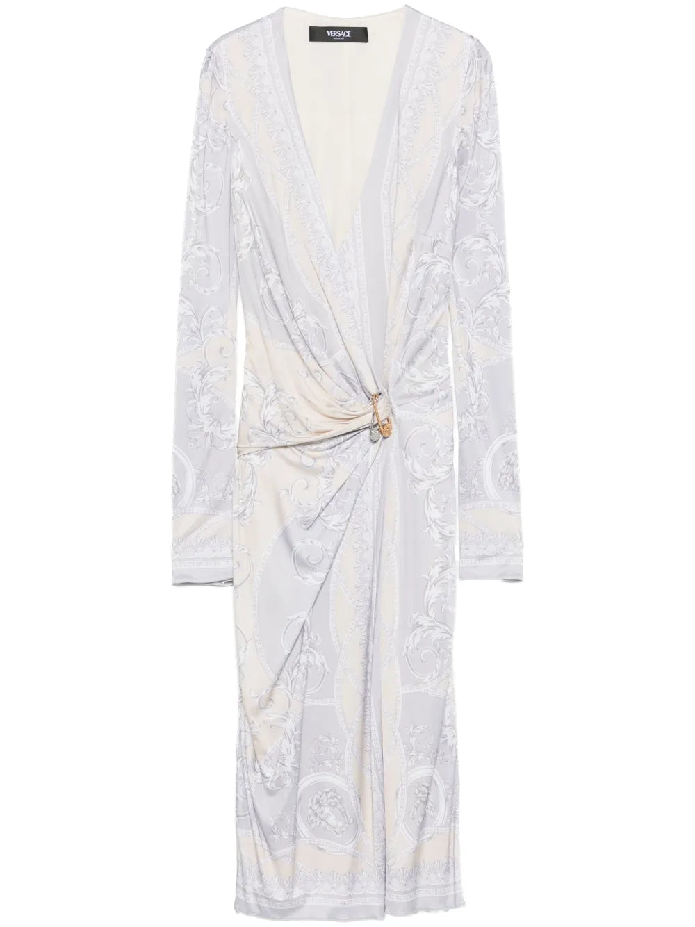Coupe Des Dieux-Print Midi Dress