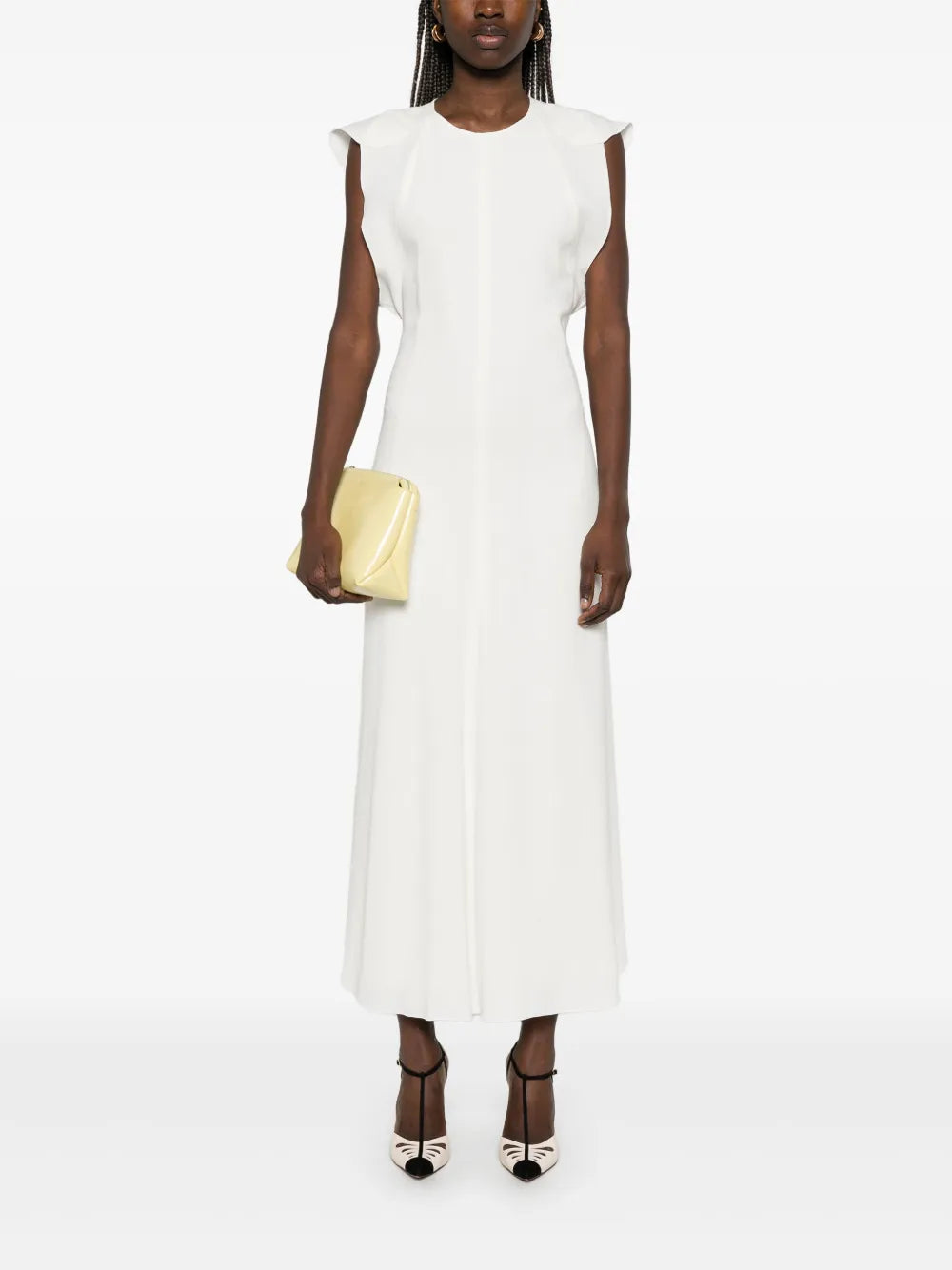 Crepe Maxi Dress