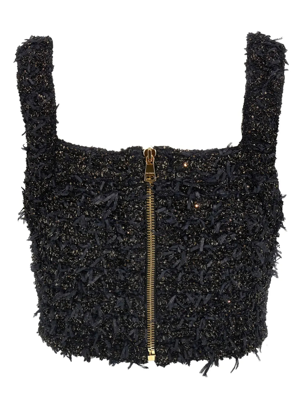Lurex Tweed Top