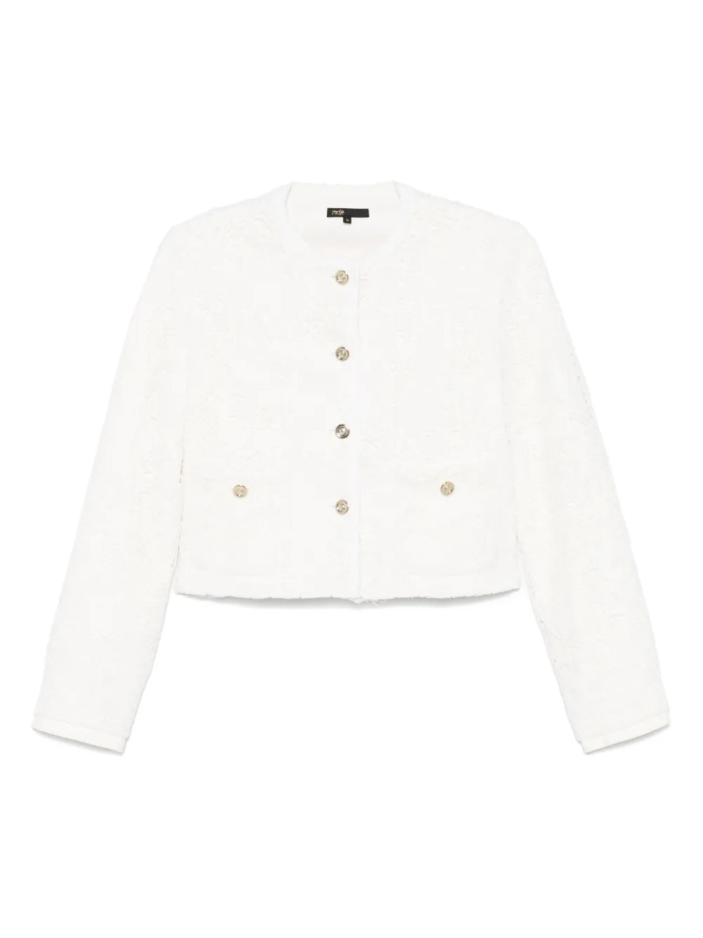 Guipure-Lace Jacket