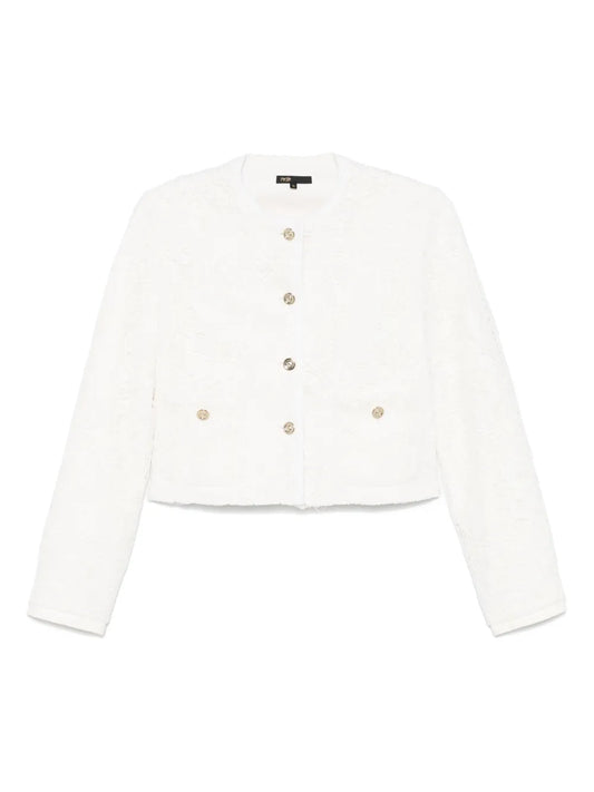 Guipure-Lace Jacket
