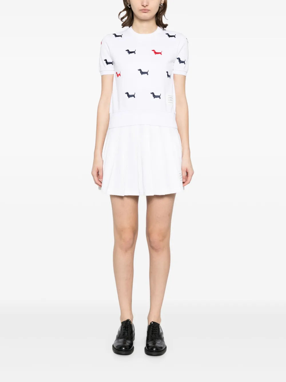 Embroidered-Hector Dog Logo T-Shirt