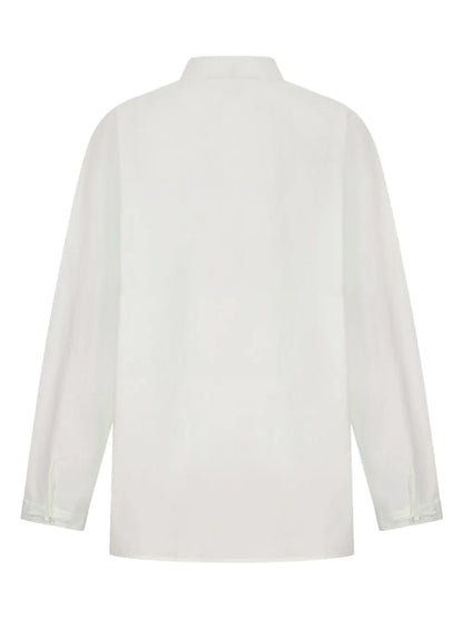 Stand-Up Collar Blouse