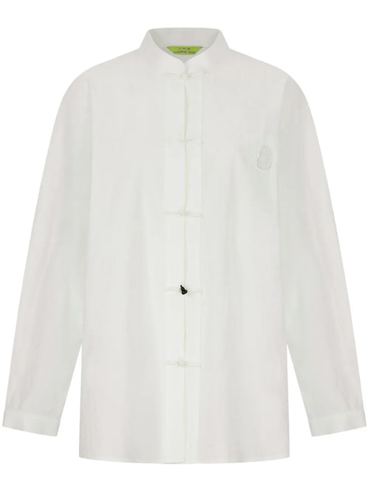 Stand-Up Collar Blouse