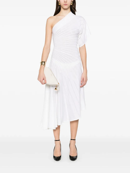 Asymmetric Midi Dress