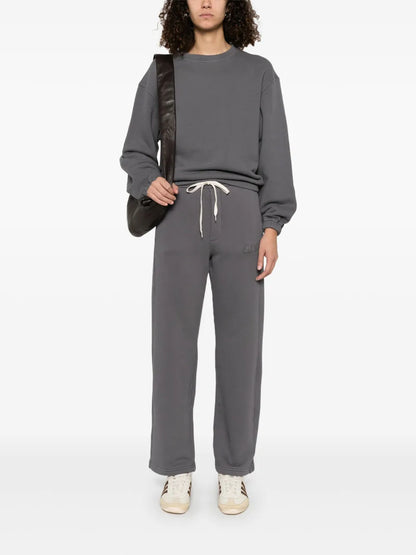 Jersey-Texture Track Pants