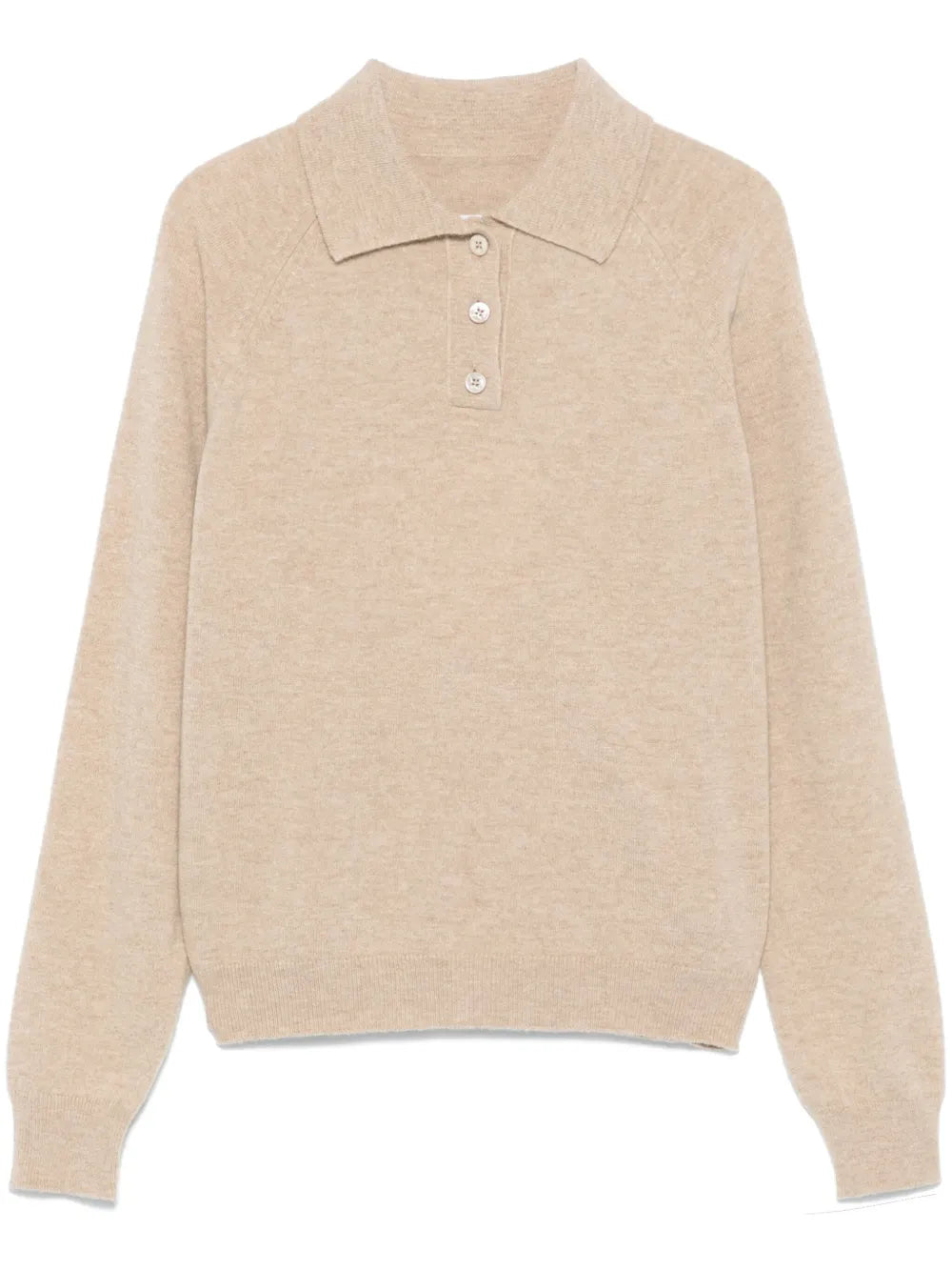 Wool Polo Top