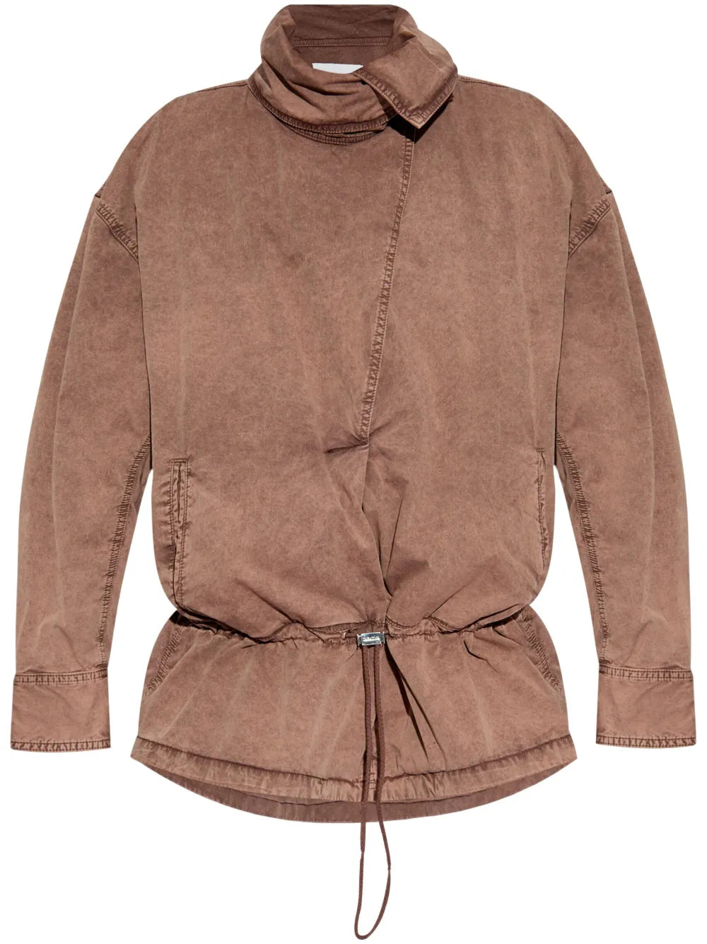 Drawstring Bomber Jacket