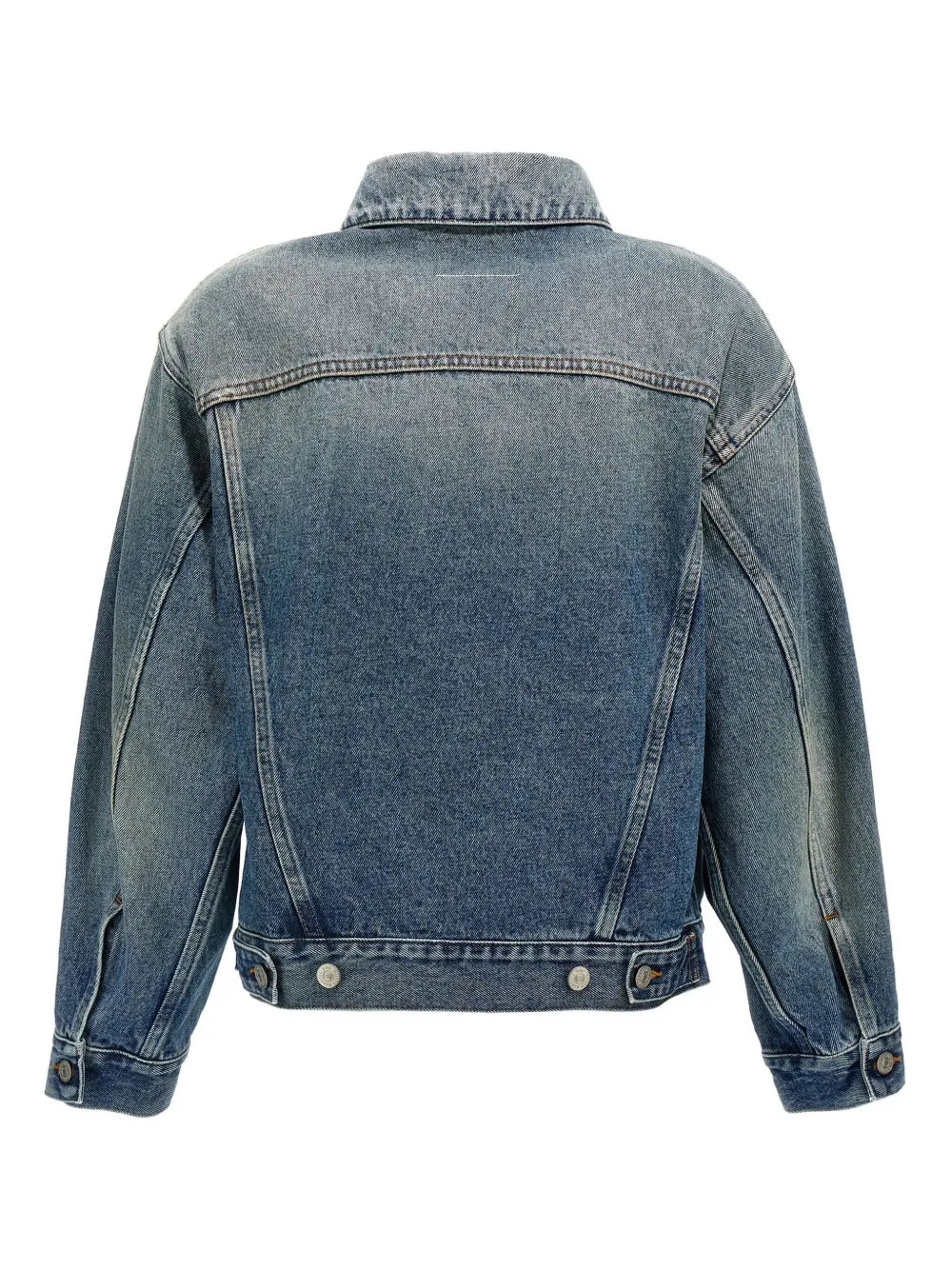 Cut-Out Denim Jacket