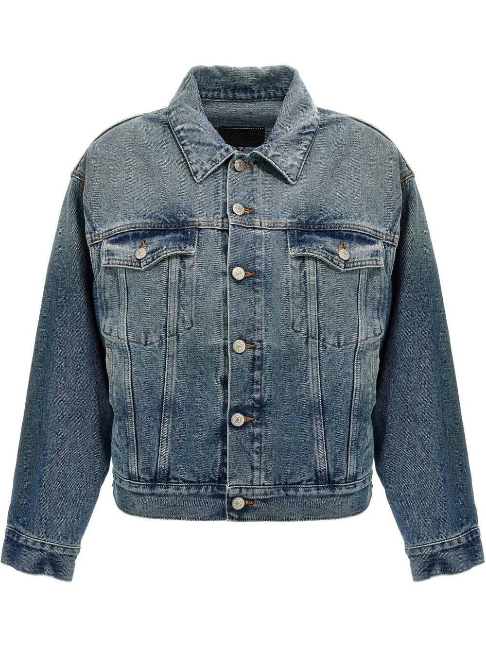 Cut-Out Denim Jacket