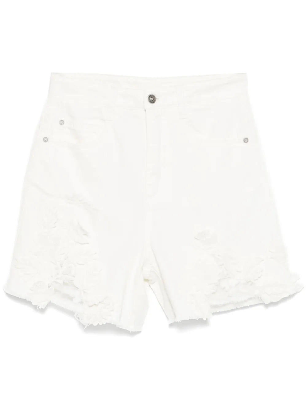 Floral Lace Appliqué Shorts