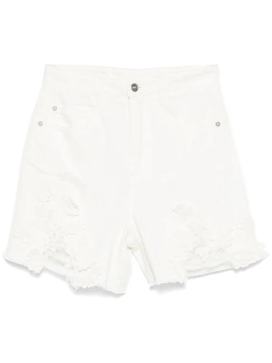 Floral Lace Appliqué Shorts