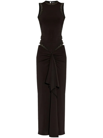 Rhinestone-Embellished Dress