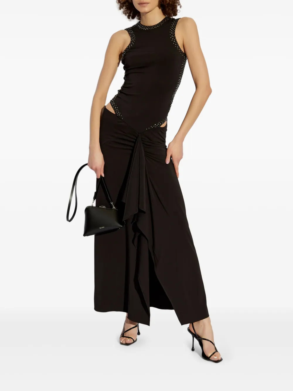 Rhinestone-Embellished Dress