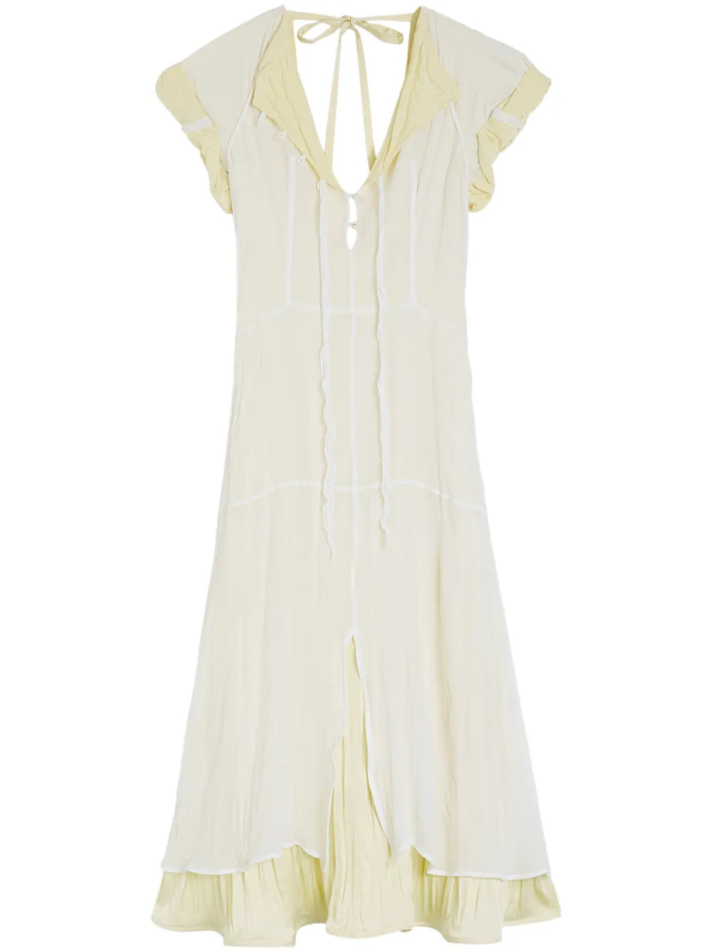 Ruffled Midi Dress