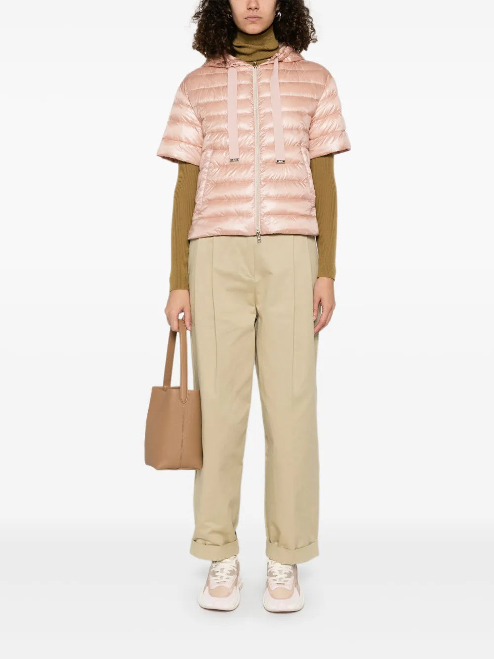 Short-Sleeve Padded Jacket
