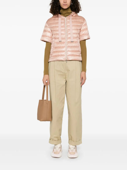 Short-Sleeve Padded Jacket