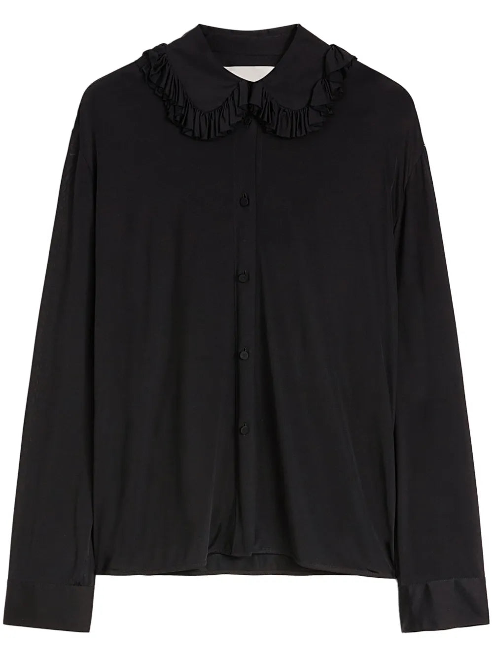 Ruffle-Collar Shirt