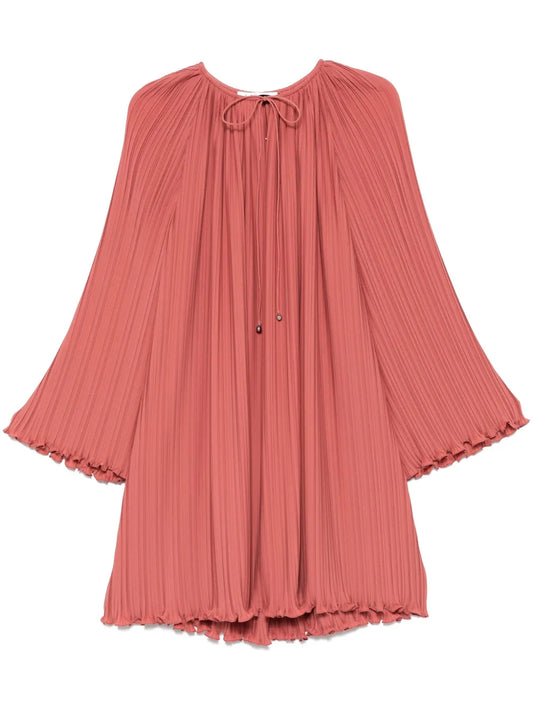 Plissé Dress