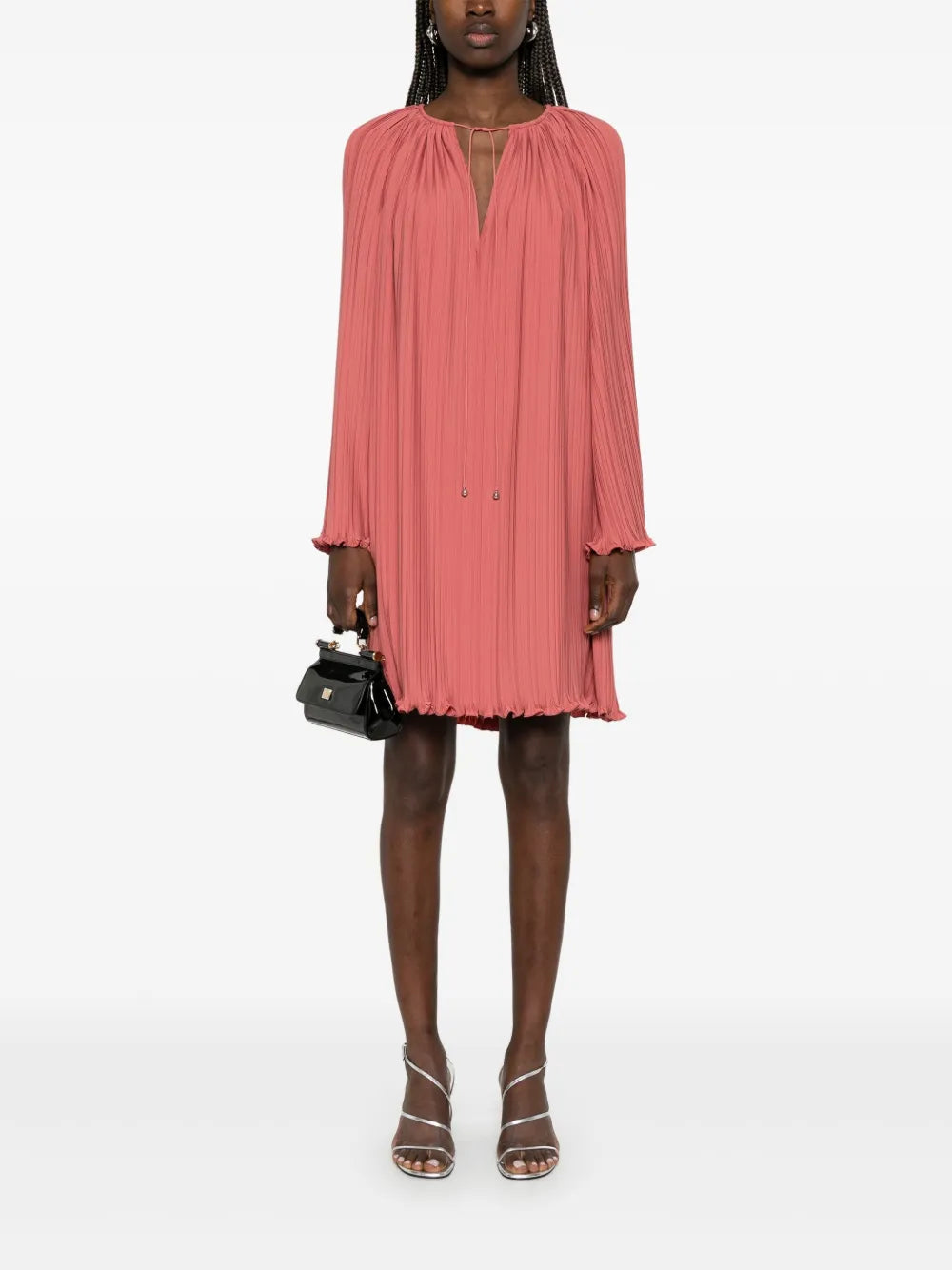 Plissé Dress