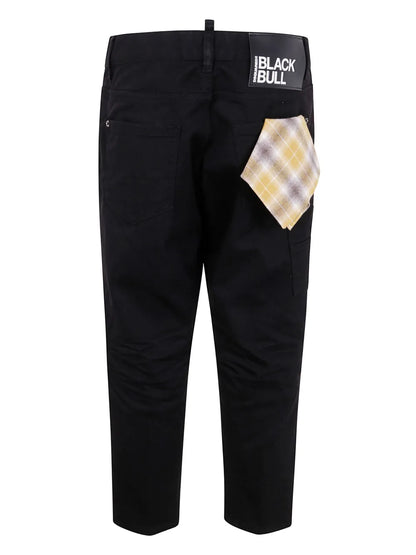 Straight-Leg Trousers