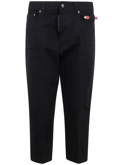 Straight-Leg Trousers