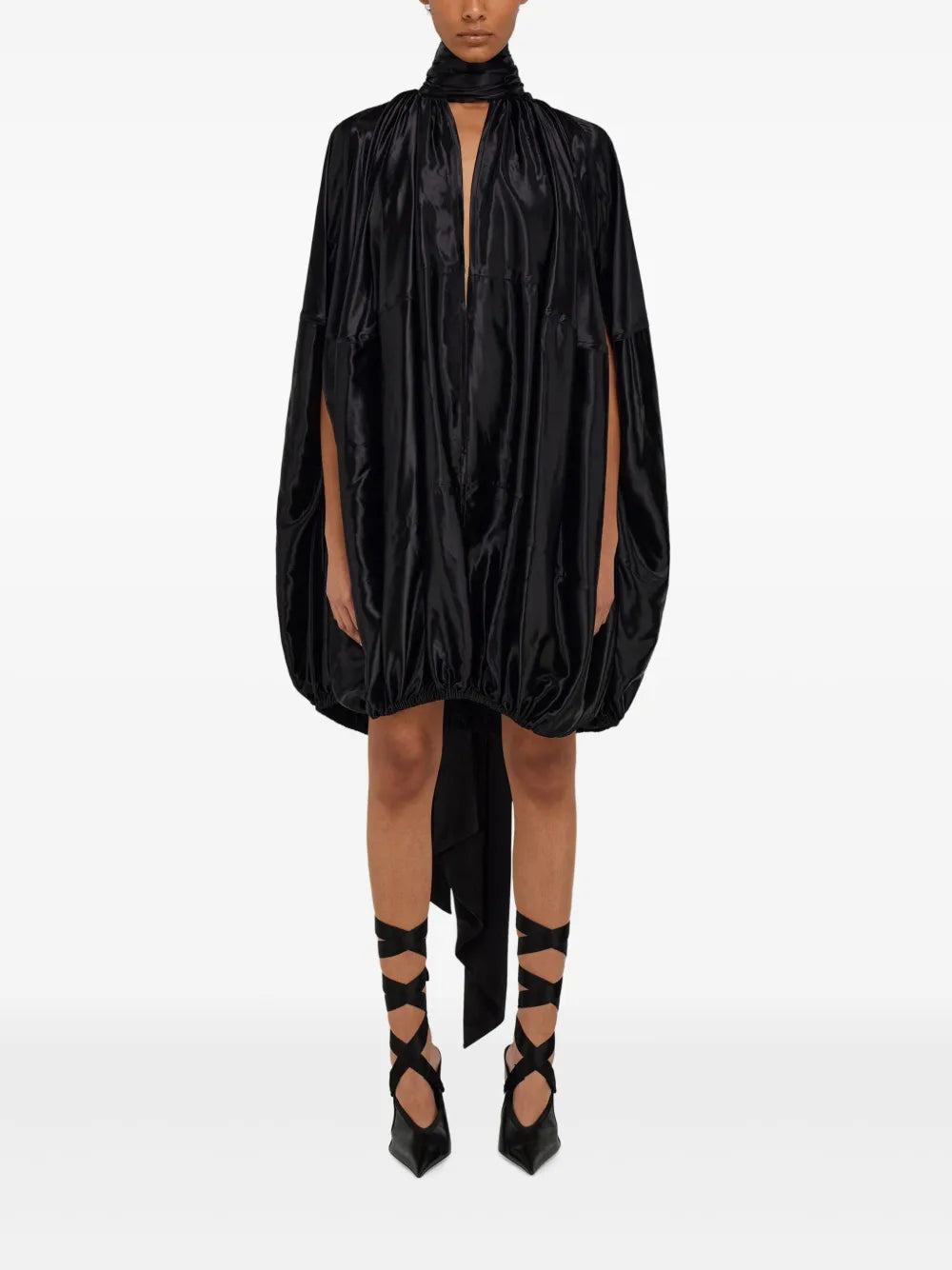 Satin Mini Dress