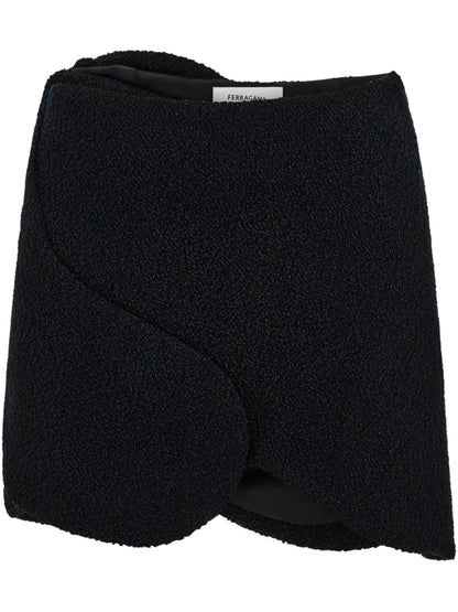 Bouclé Mini Skirt
