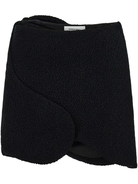 Bouclé Mini Skirt