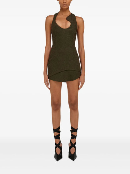 Bouclé Mini Dress