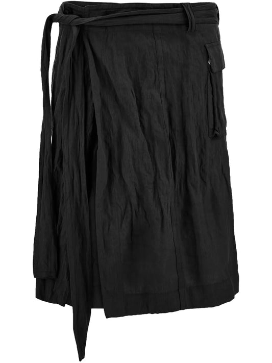 Wrap Midi Skirt