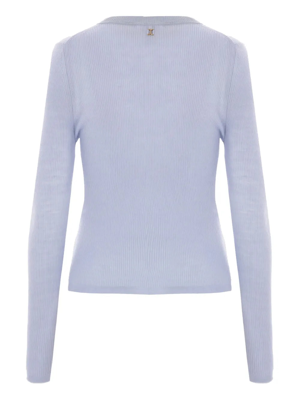 Ribbed Long-Sleeves Henley T-Shirt