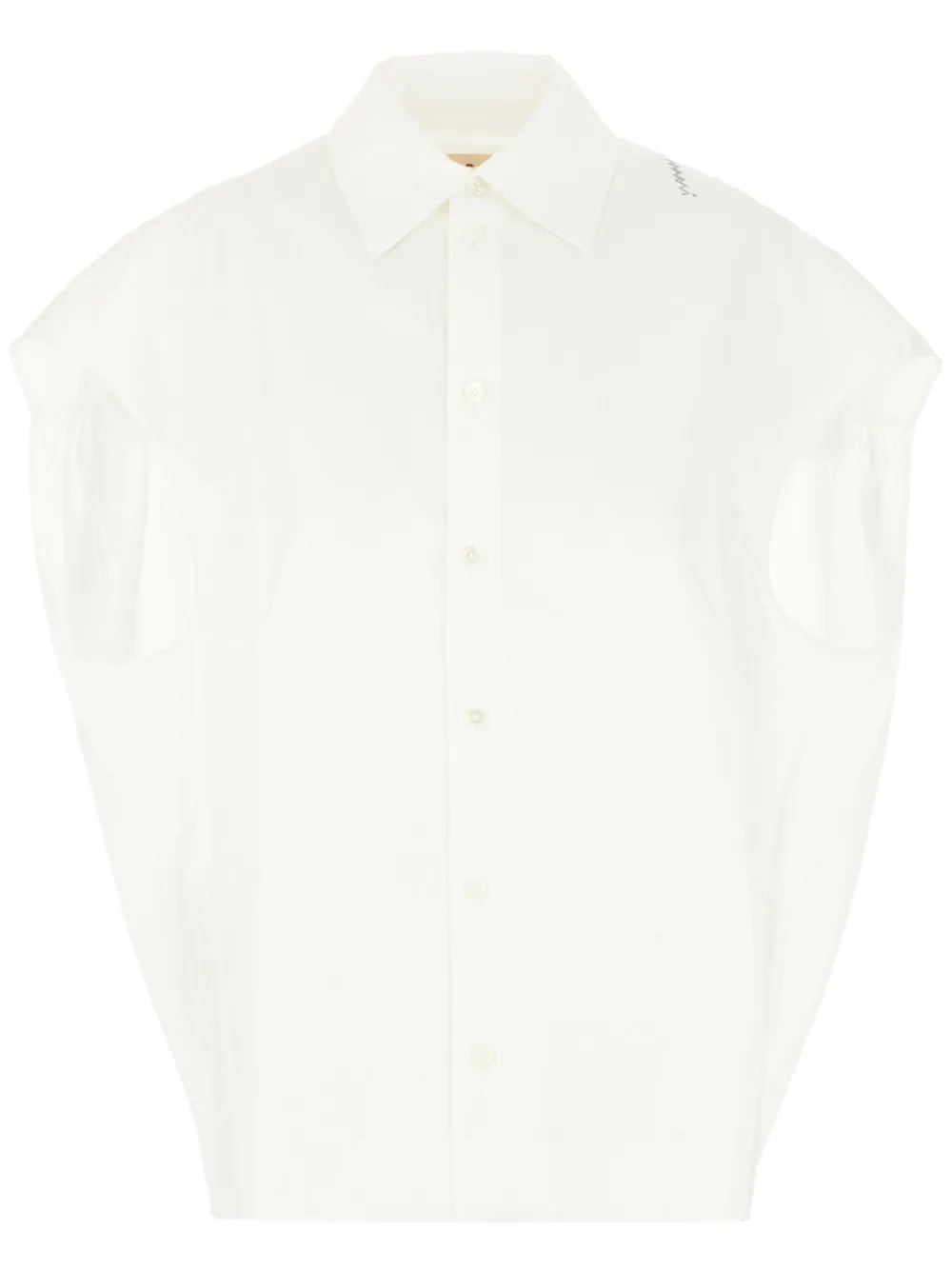 Poplin Sleeveless Shirt
