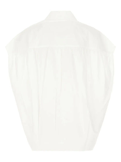 Poplin Sleeveless Shirt