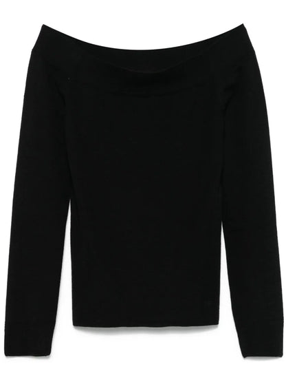 Off-Shoulder Sweater